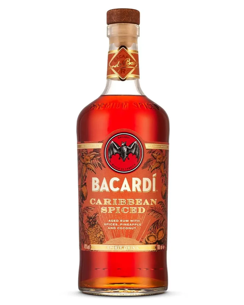 Bacardi Caribbean Spiced Spirit Drink, 70 cl