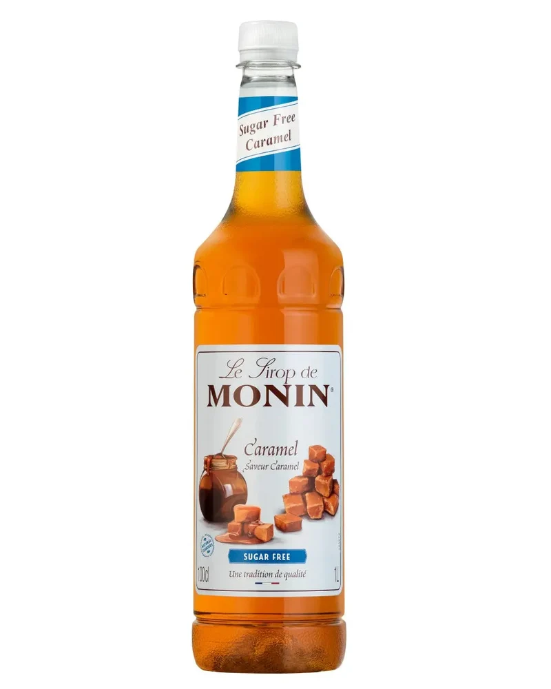 Monin Caramel Sugar Free Syrup, 1 L