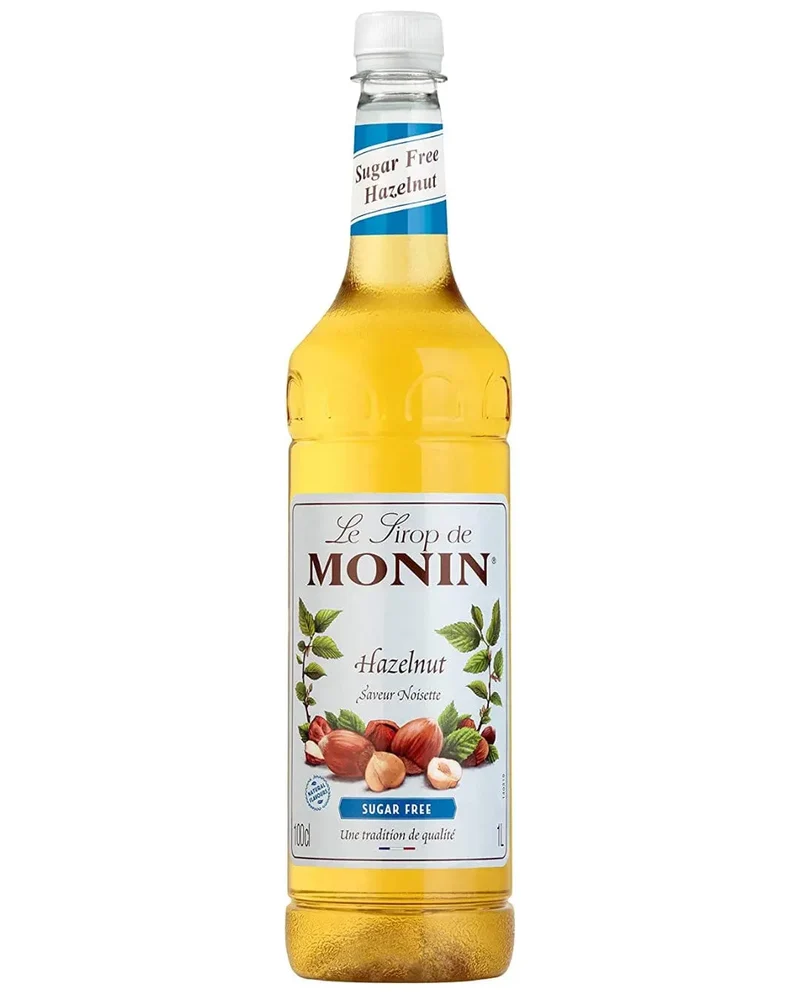 Monin Hazelnut Sugar Free Syrup, 1 L