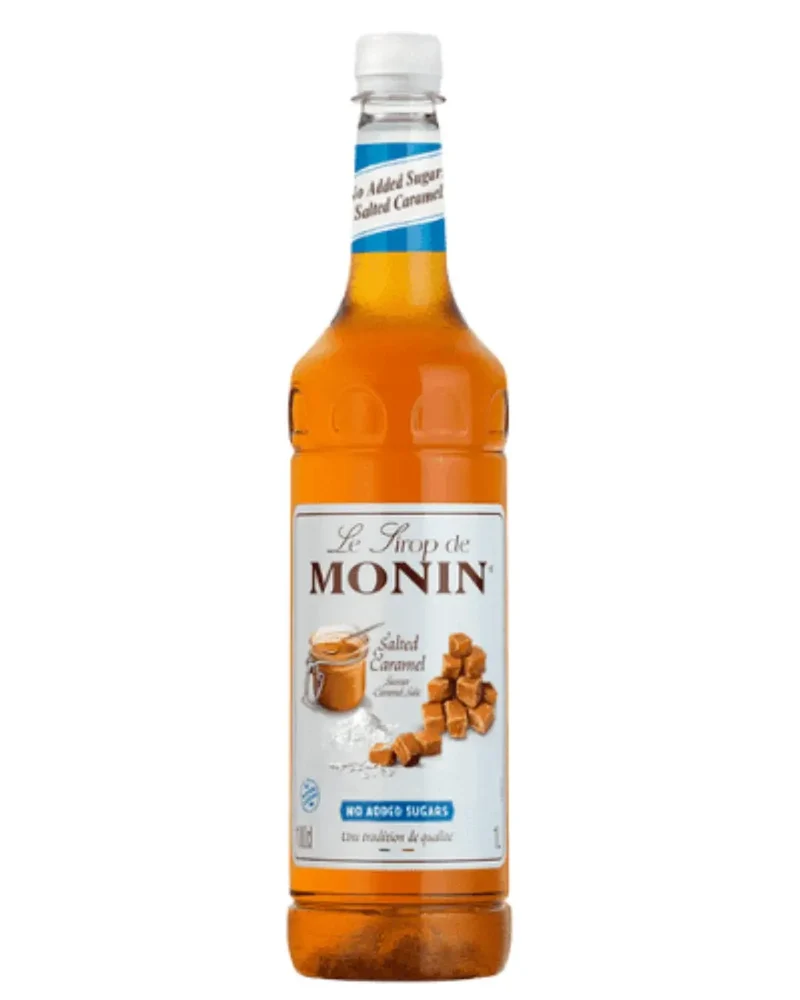Monin Salted Caramel Reduced Sugar Syrup, 1 L
