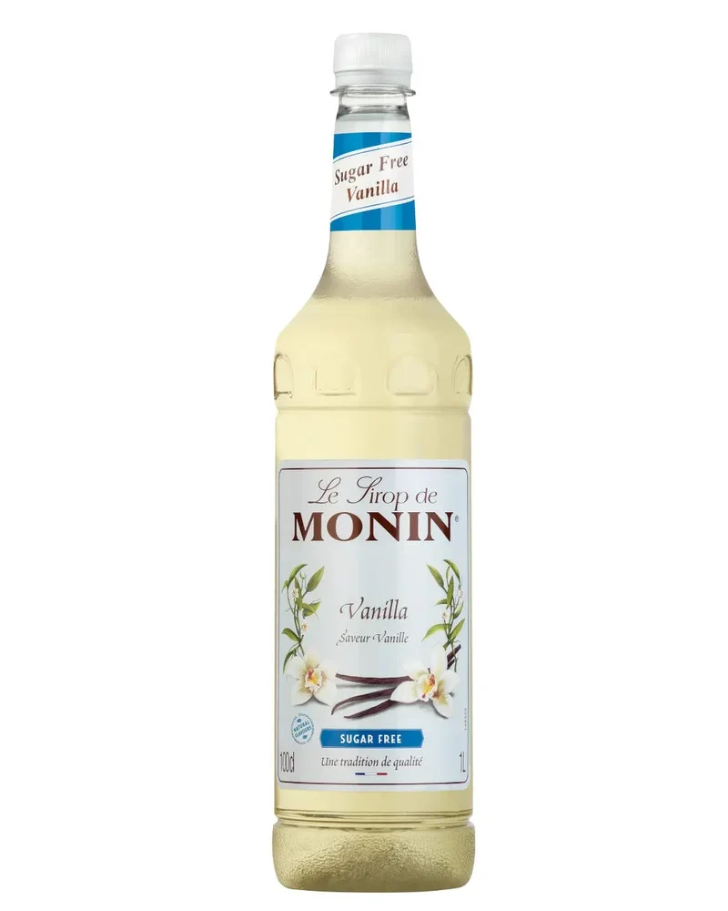 Monin Vanilla Sugar Free Syrup, 1 L