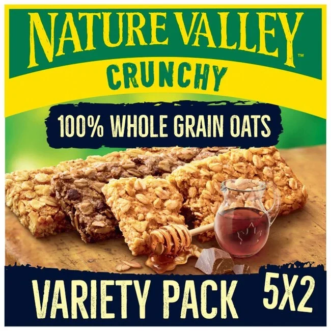 Nature Valley Crunchy Variety Pack 10 Bars 210g