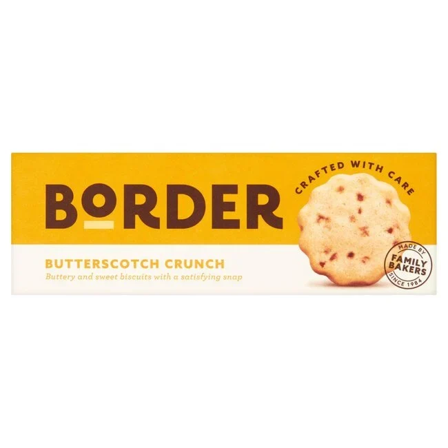 Border Butterscotch Crunch Biscuits 135g