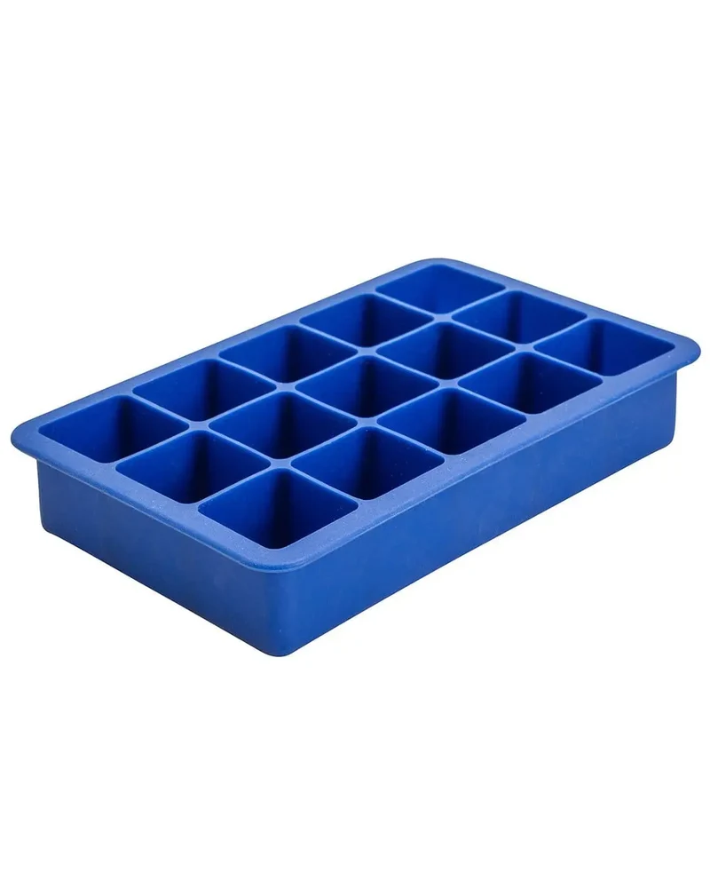 Beaumont 15 Cavity Blue Silicone Ice Cube Mould