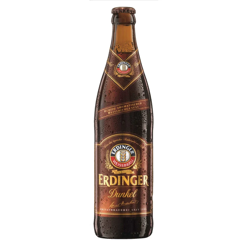 Erdinger Dunkel Wheat Beer 500ml Bottle 5.3% ABV