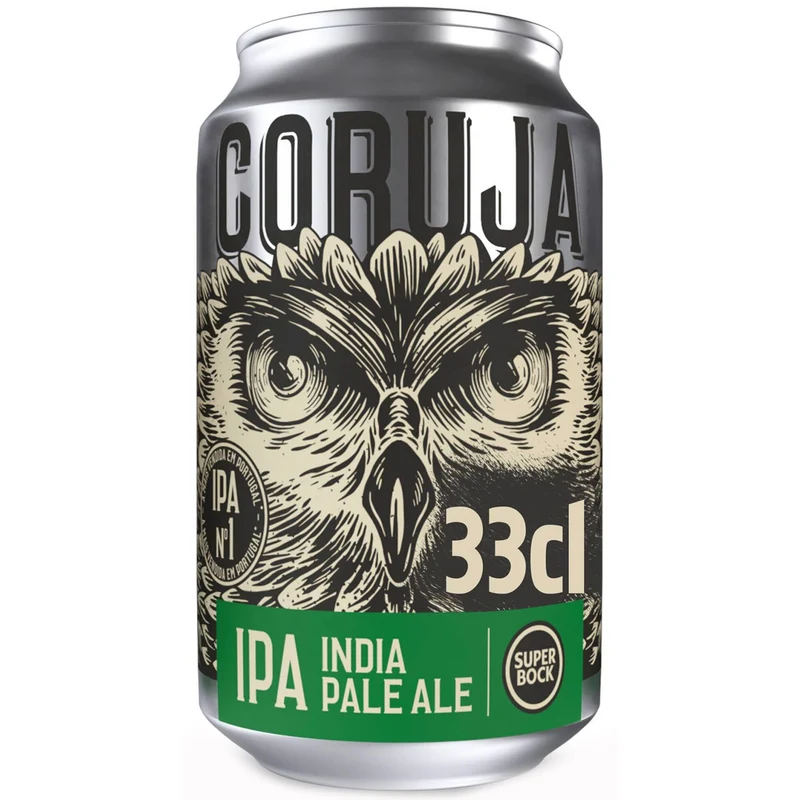 Super Bock Coruja India Pale Ale 330ml Can 6% ABV