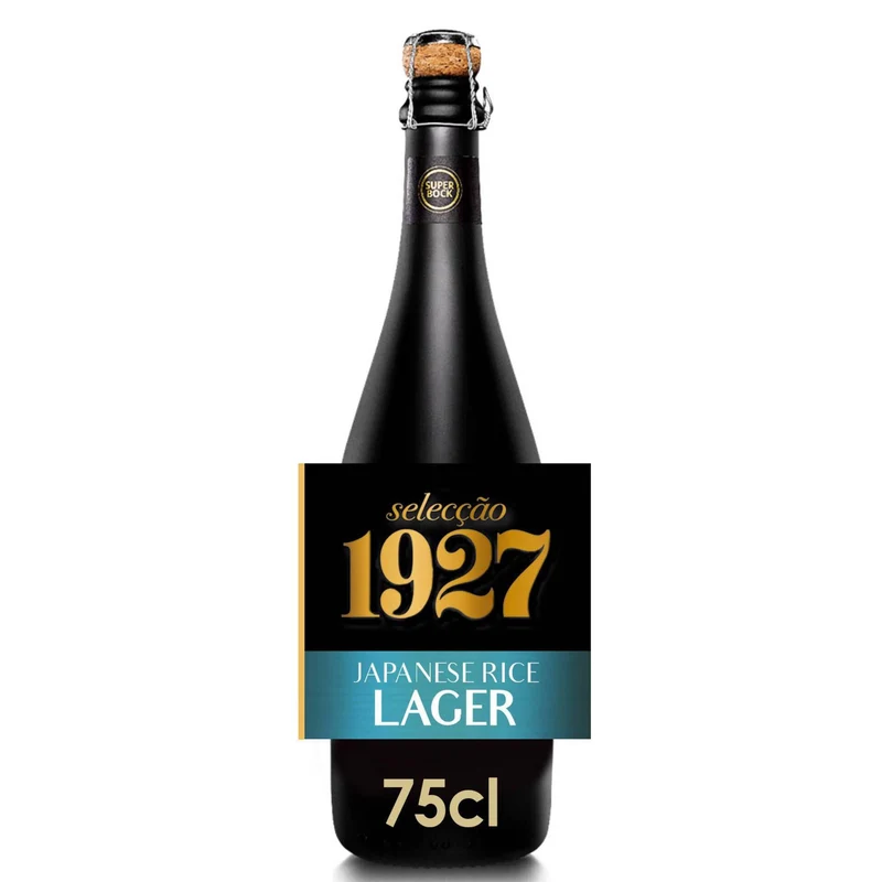 Super Bock Selecção 1927 Japanese Rice Lager 750ml Bottle 5.1% ABV