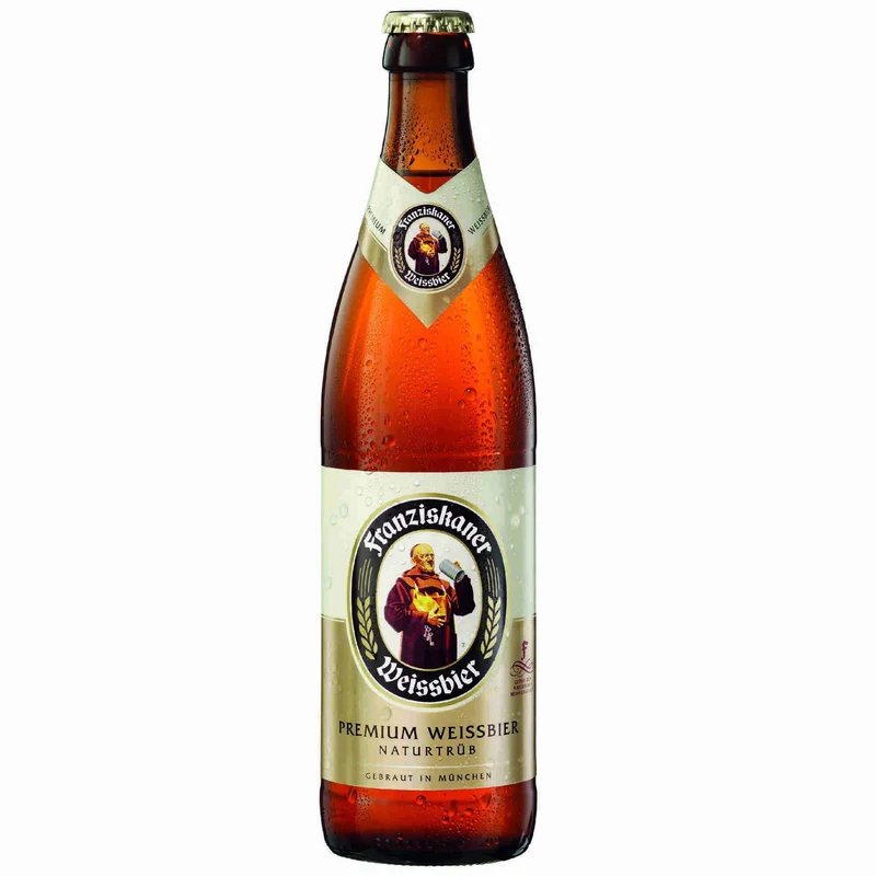 Franziskaner Hefe Weissbier 500ml Bottle 5% ABV
