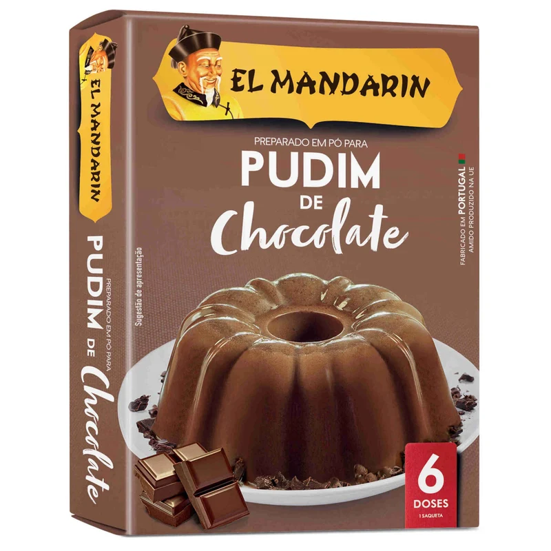 El Mandarin Chocolate Pudding Mix 37g