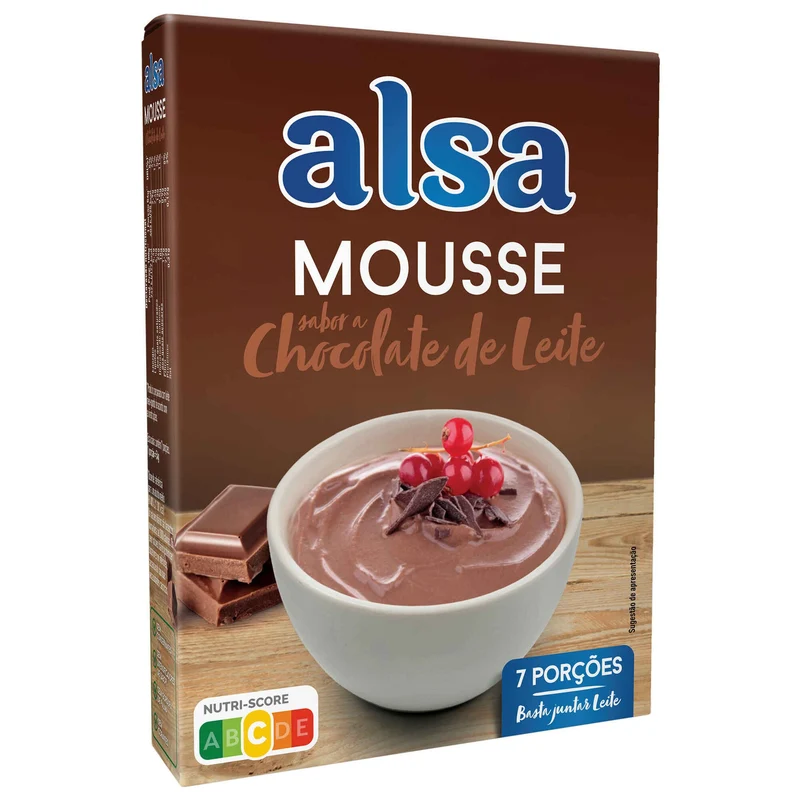 Alsa Milk Chocolate Mousse Mix 132g