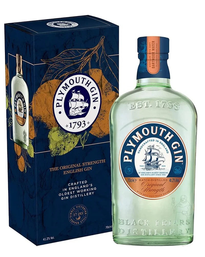 plymouth gin gift box, 70 cl