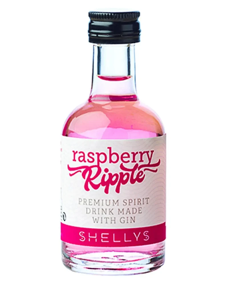 Shelly's Raspberry Ripple Gin Liqueur Miniature, 5 cl