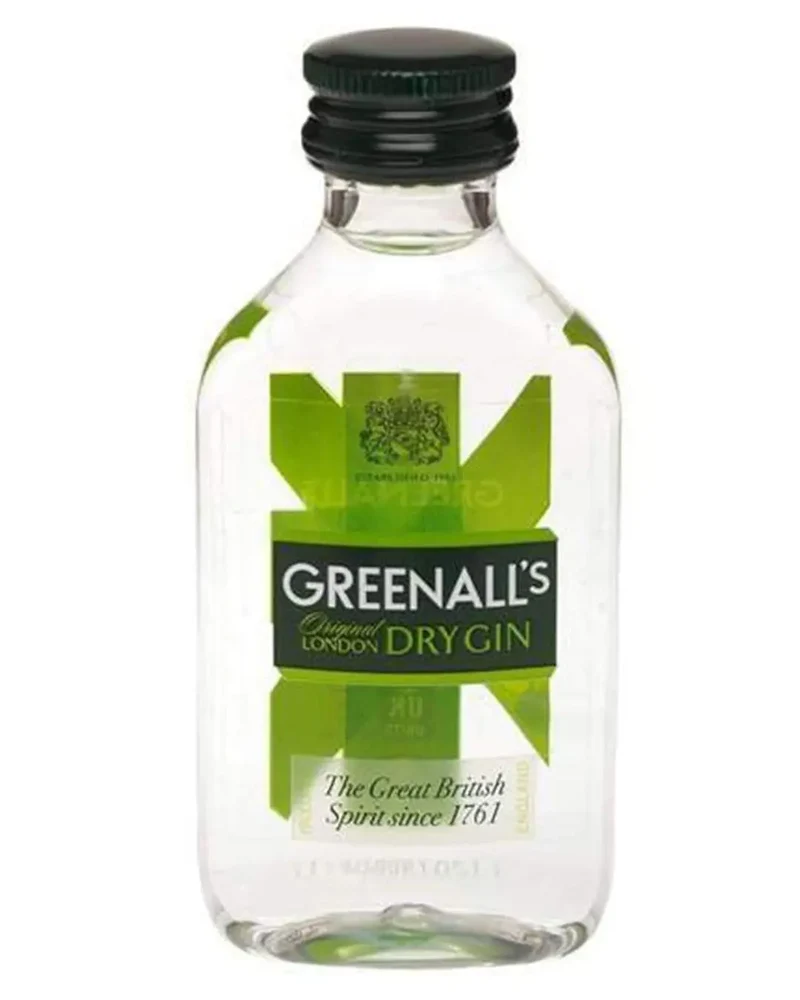 Greenall's London Dry Gin Miniature, 5 cl
