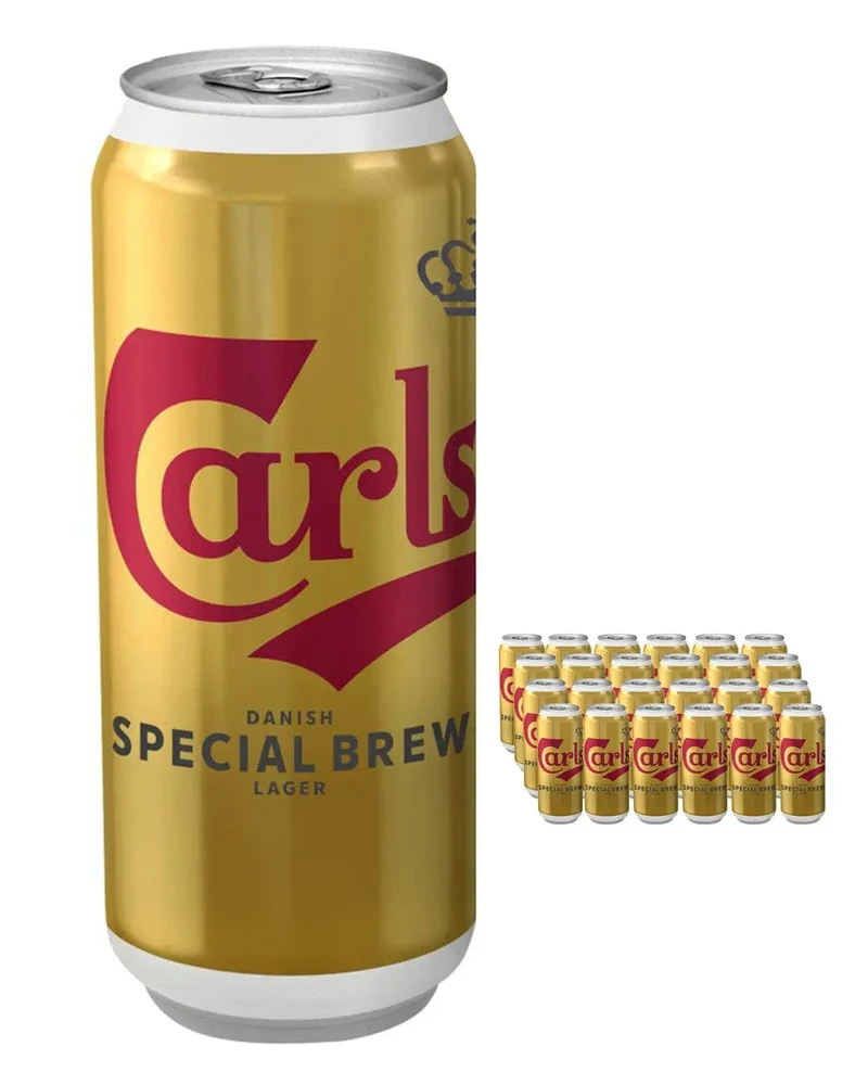 Carlsberg Special Brew Lager Beer Can Multipack, 24 x 500 ml