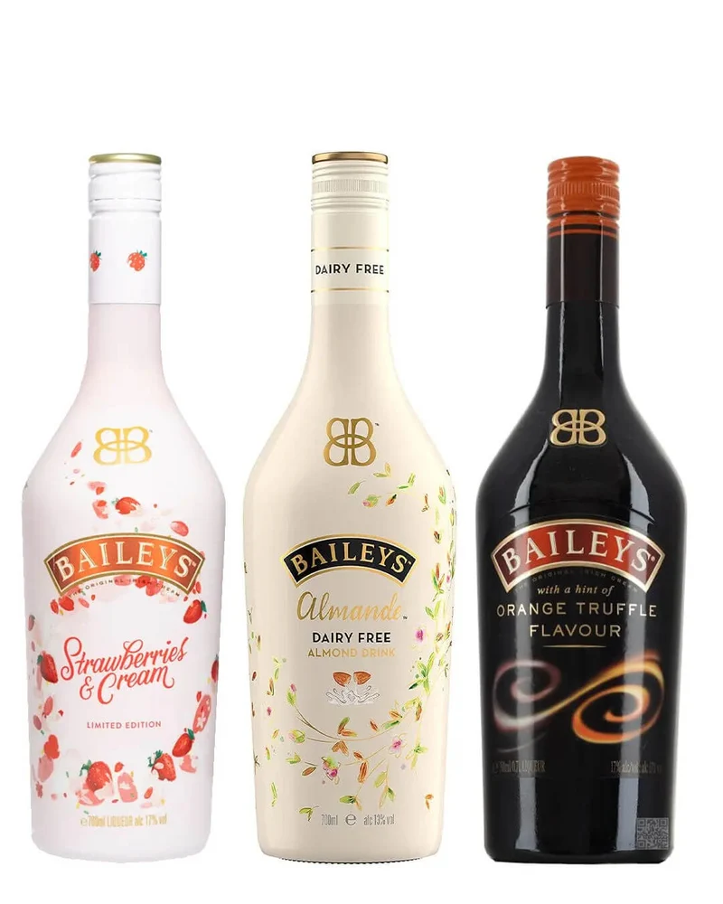 Baileys Fruit & Nut Trio, 3 x 70 cl