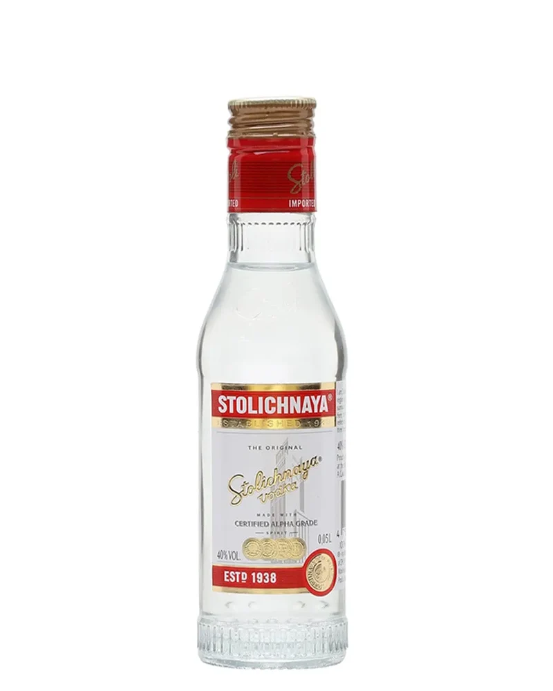 Stolichnaya Vodka Miniature, 5 cl