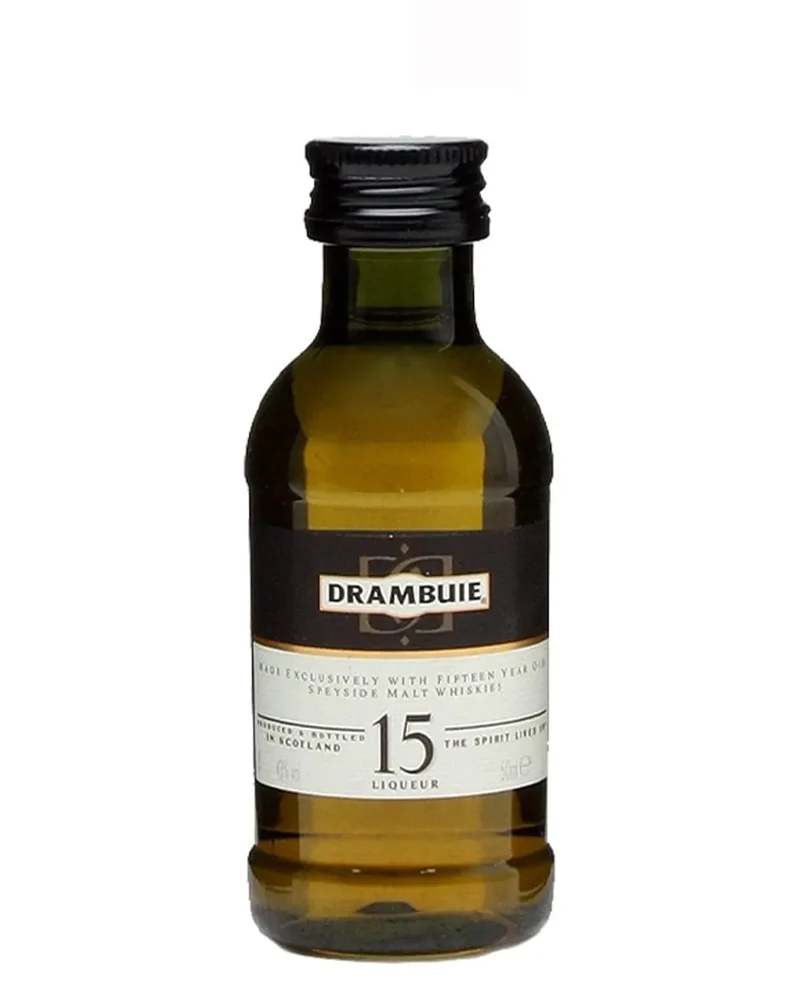 Drambuie 15 Year Old Scotch Whisky Liqueur, 5 cl Miniature