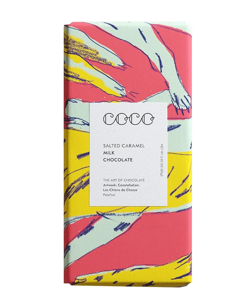 COCO Salted Caramel Chocolate Bar, 80 g