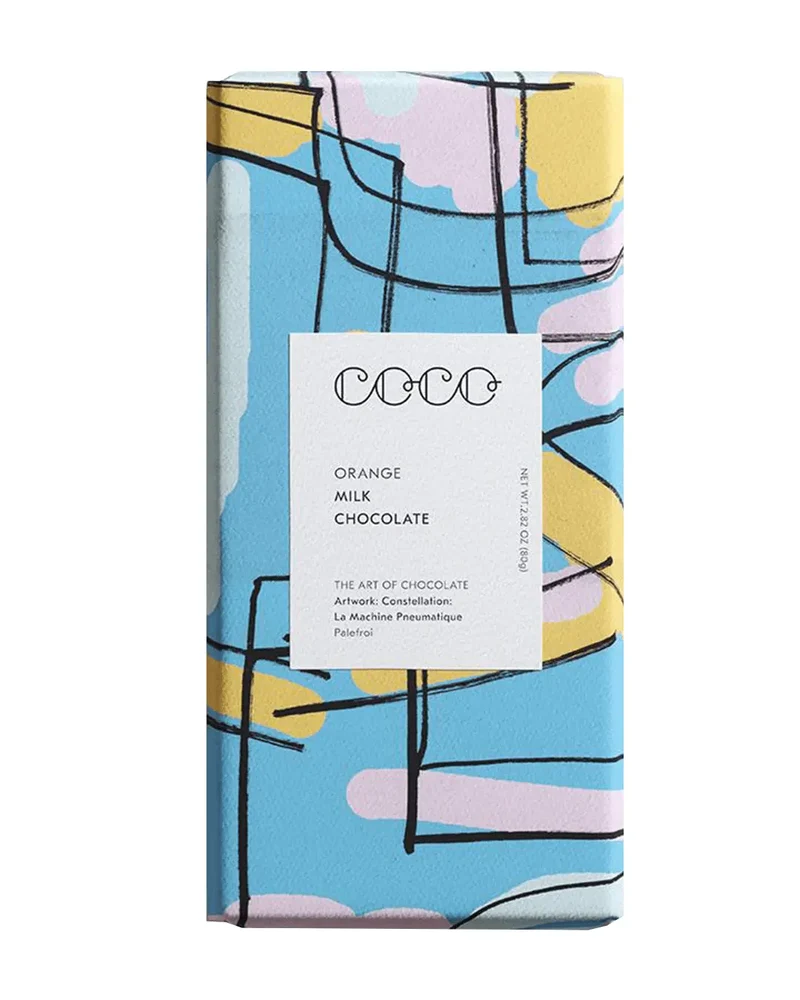 COCO Orange Chocolate Bar, 80 g