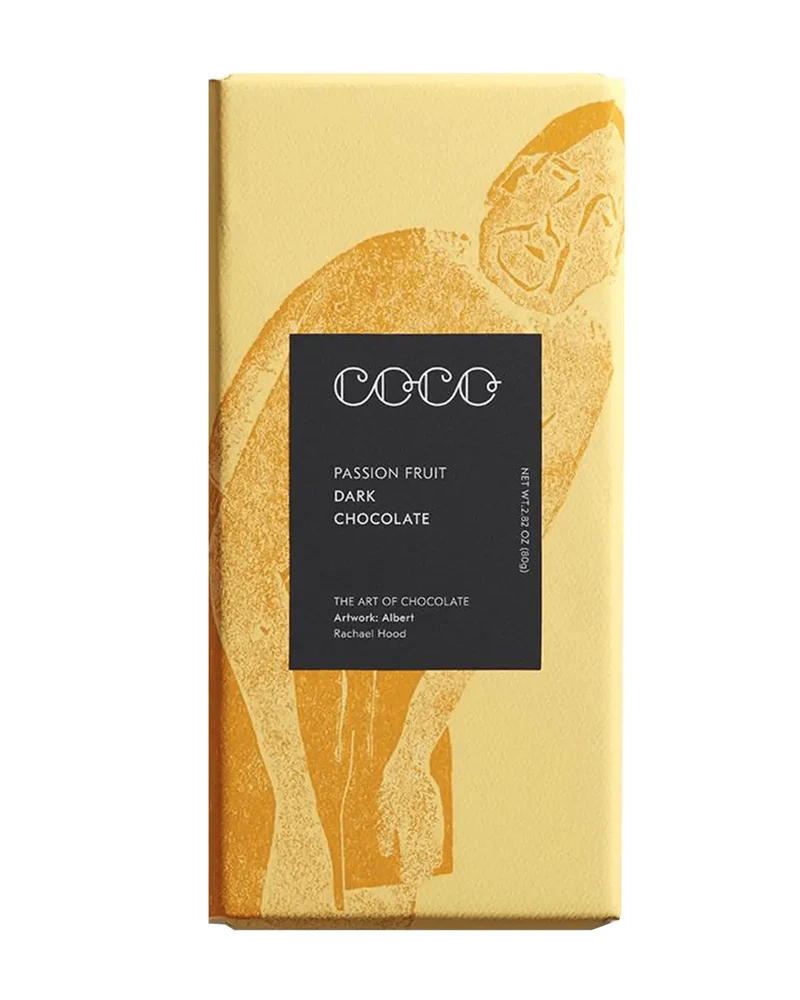 COCO Passion Fruit Chocolate Bar, 80 g