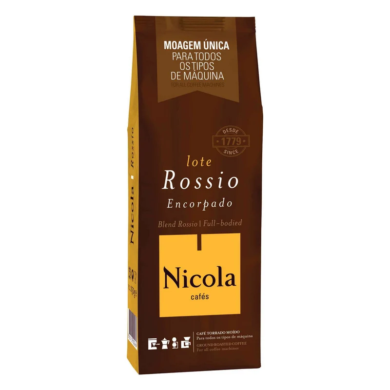 Nicola Lote Rossio Encorpado Ground Coffee 250g