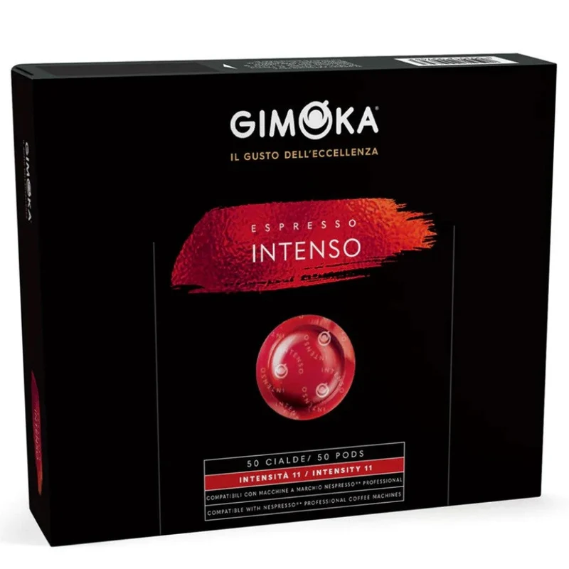 Gimoka Intenso Capsules for Nespresso Professional 50 Pack
