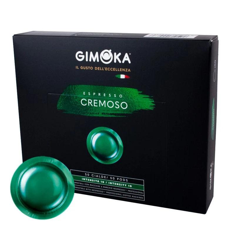 Gimoka Cremoso Capsules for Nespresso Professional 50 Pack