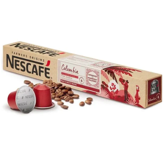 Nescafé Farmers Origins Colombia Coffee Capsules 10 Pack