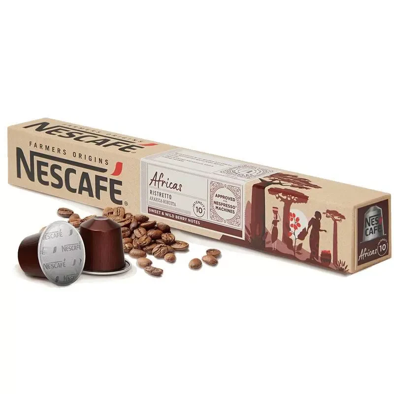 Nescafé Farmers Origins Africas Ristretto Capsules 10 Pack