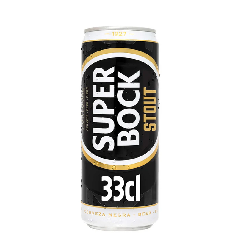 Super Bock Stout 330ml Can 5% ABV