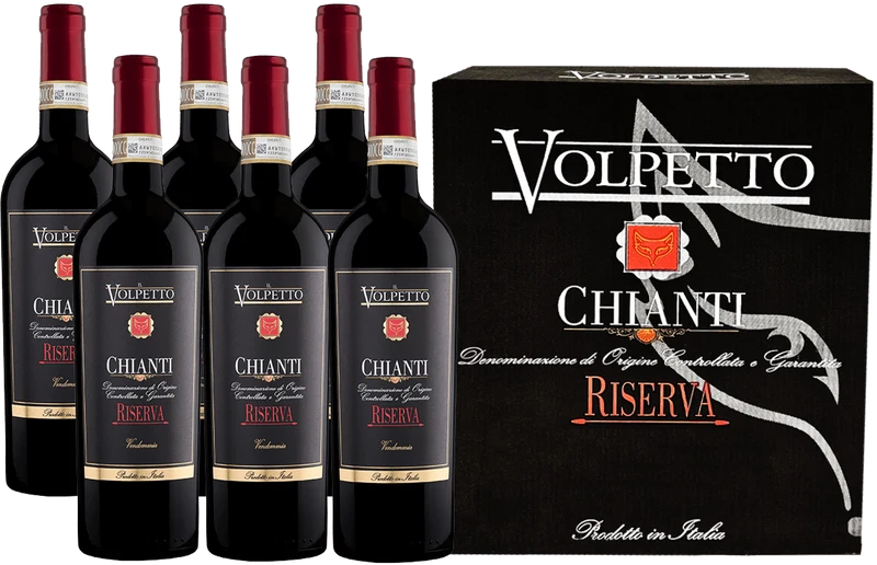 Volpetto Chianti Riserva 6 Bottle Case