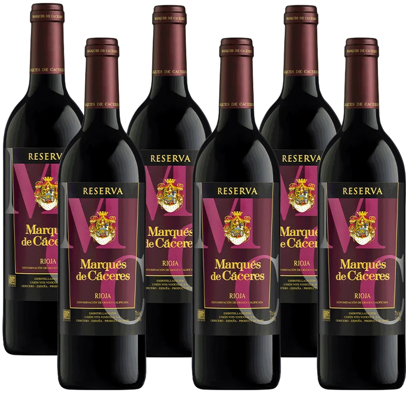 Marqués de Cáceres Reserva - 6 Bottle Case