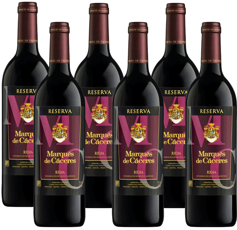 Marqués de Cáceres Reserva - 6 Bottle Case
