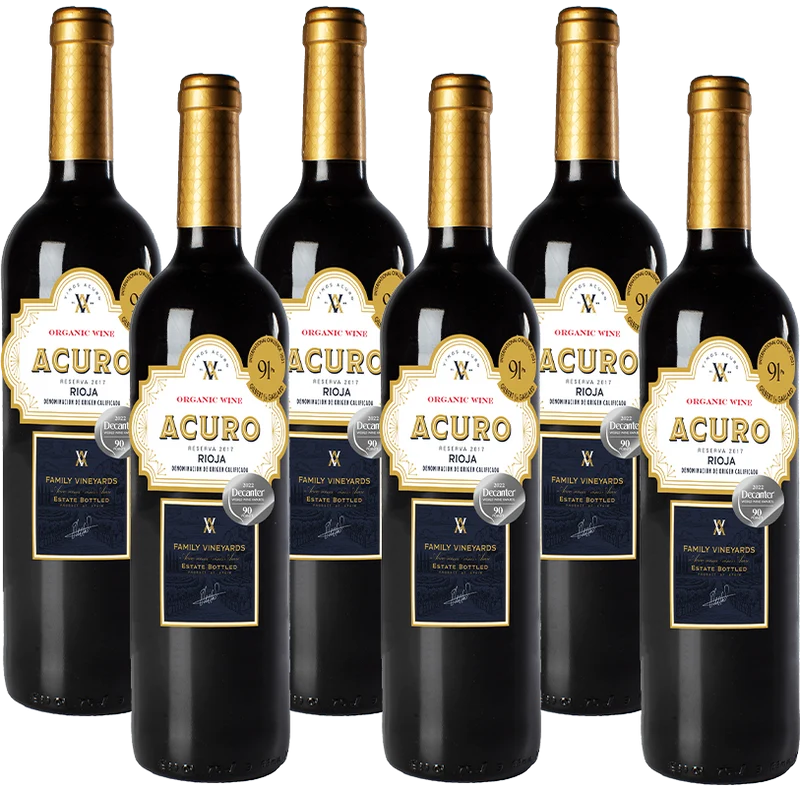 Acuro Organic Rioja Reserva - 6 Bottle Case