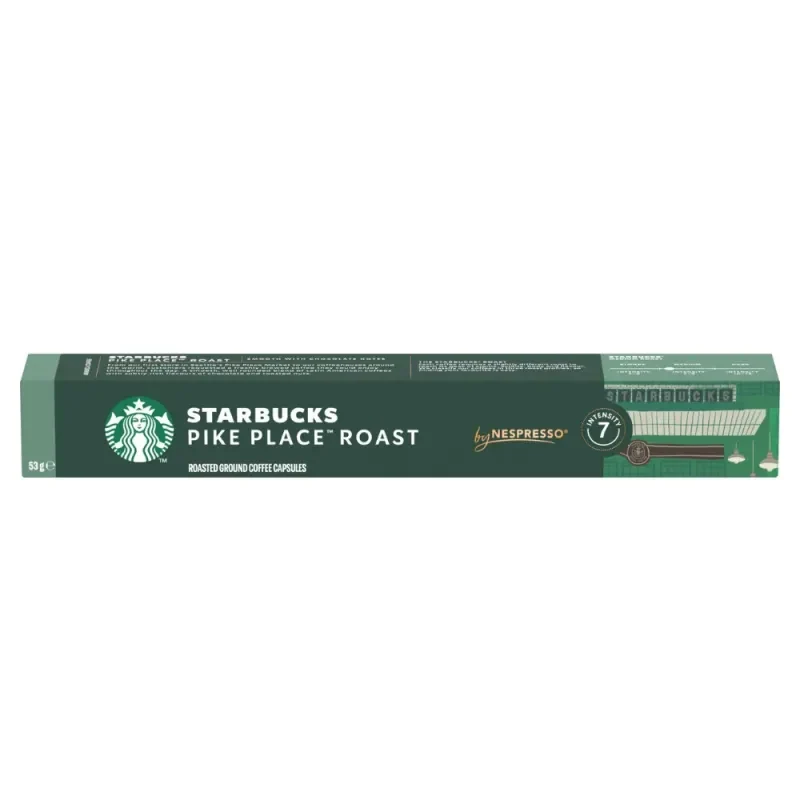 Starbucks Pike Place Roast Lungo by Nespresso 10 Capsules