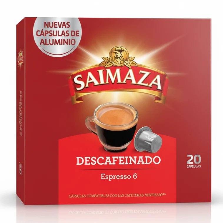 Saimaza Decaffeinated Coffee Capsules 20 Pack