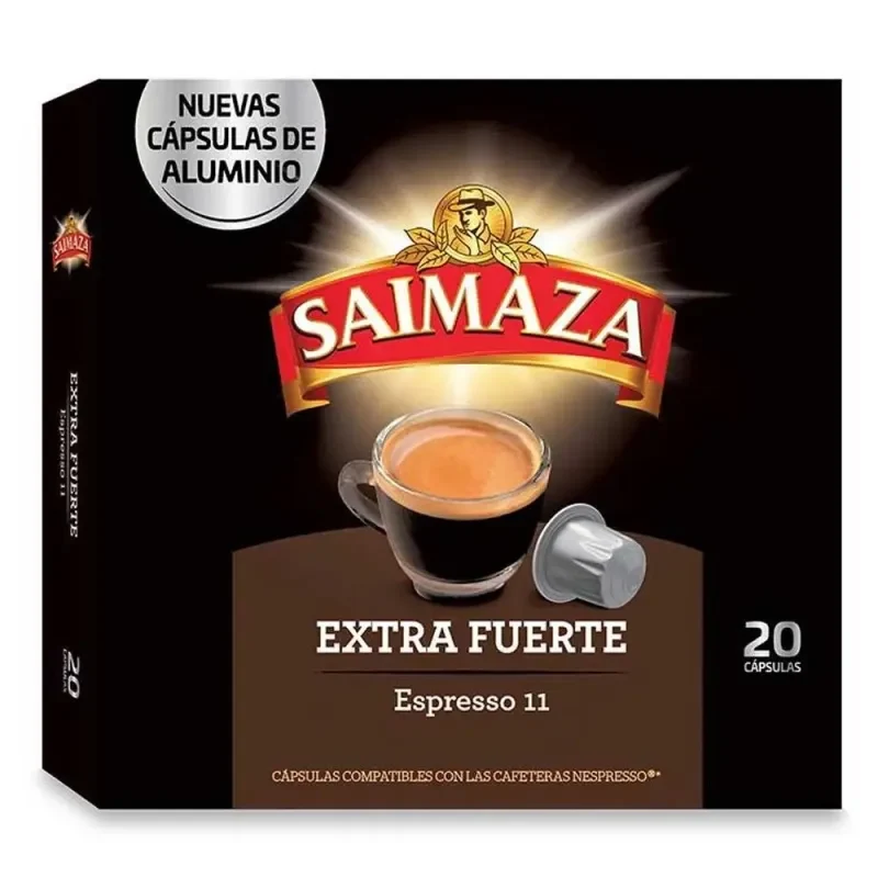 Saimaza Extra Strong Espresso Coffee Capsules 20 Pack