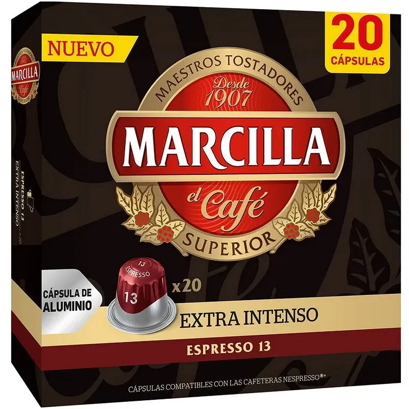 Marcilla Extra Intenso Coffee Capsules 20 Pack