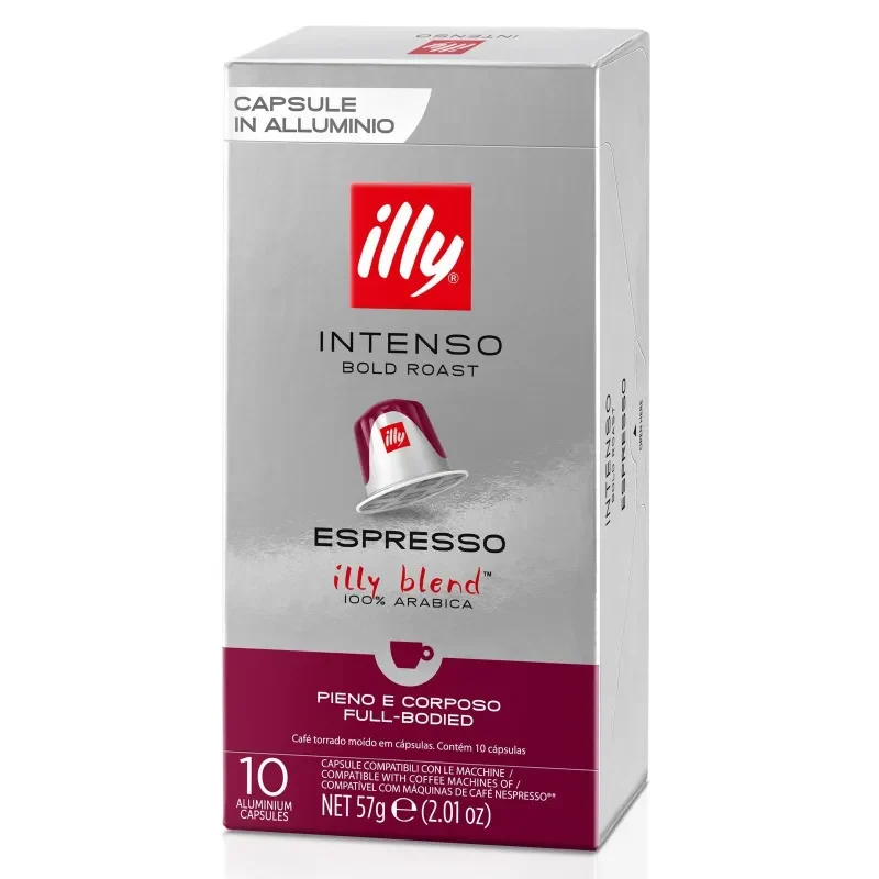 Illy Intenso Capsules for Nespresso 10 Pack