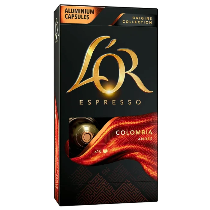 L'OR Espresso Colombia Capsules for Nespresso 10 Pack