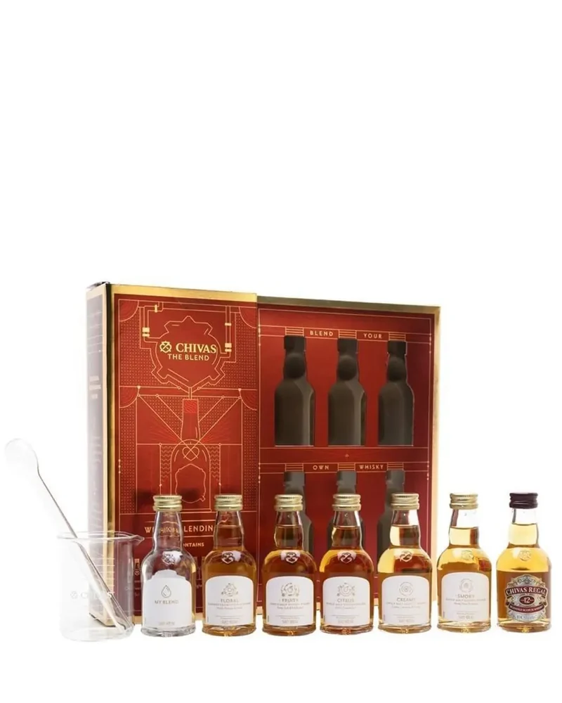Chivas Regal Scotch Whisky Blending Kit, 6 x 5 cl