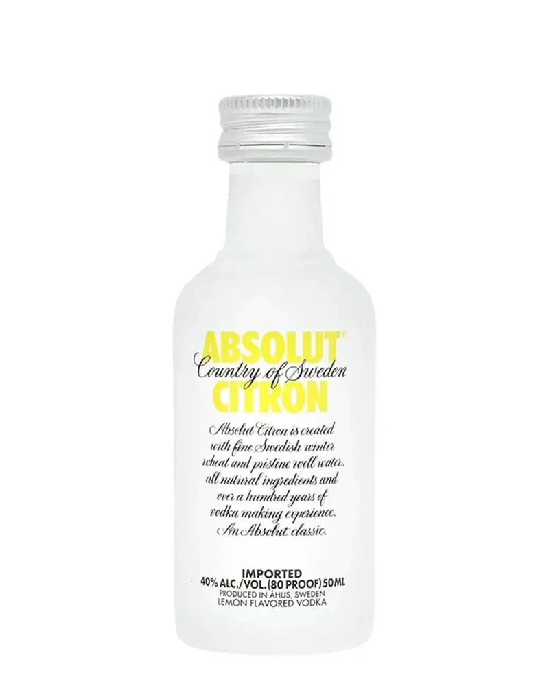 Absolut Citron Vodka, 5 cl
