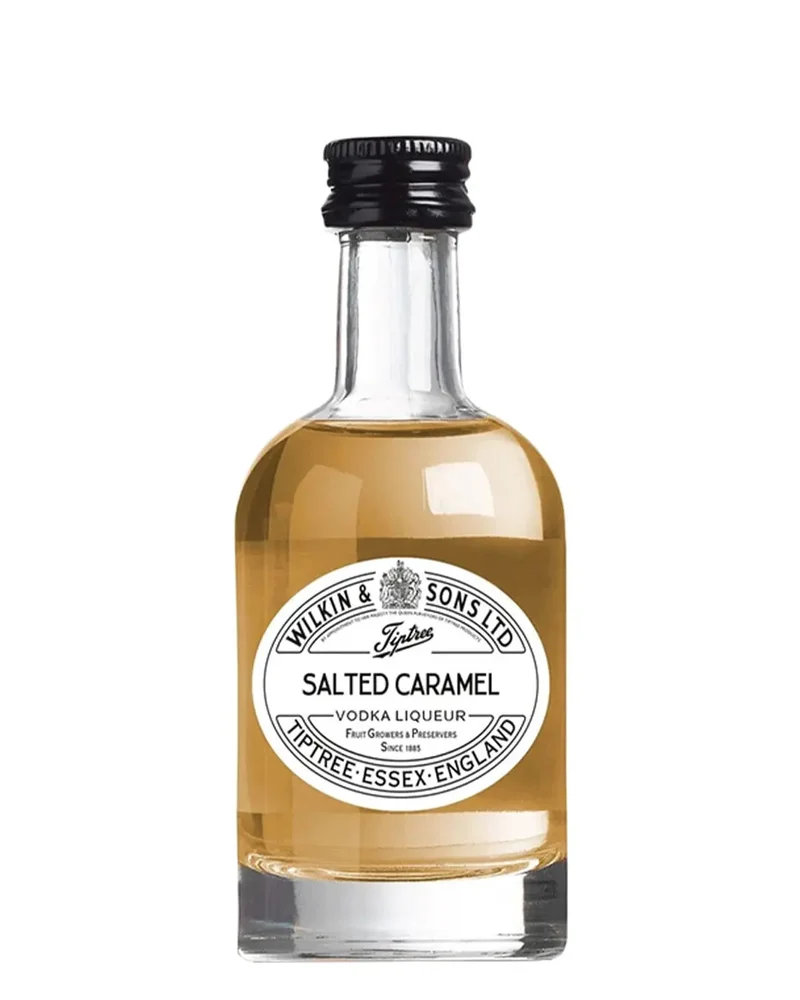 Tiptree English Salted Caramel Vodka Liqueur Miniature, 5 cl