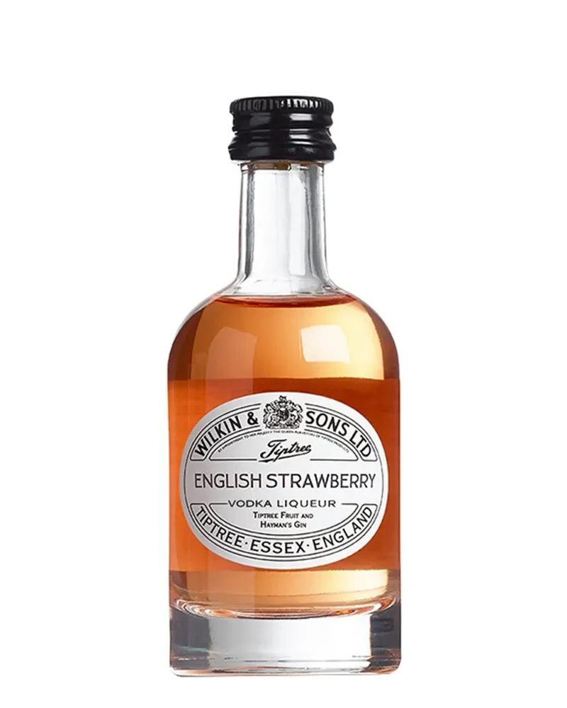 Tiptree English Strawberry Vodka Liqueur Miniature, 5 cl