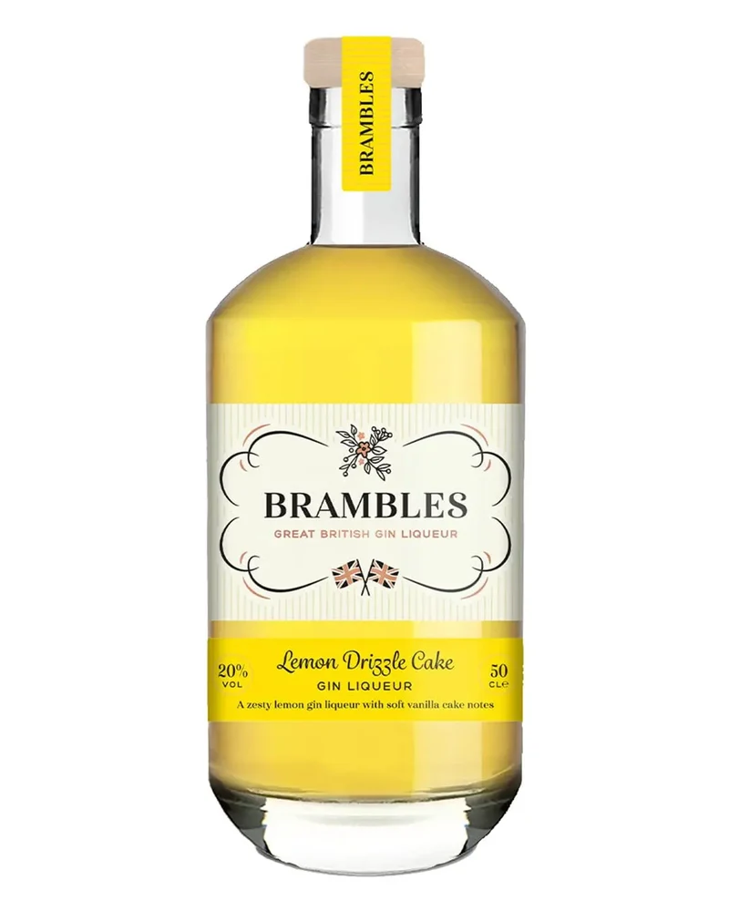 Brambles Gin Liqueurs Lemon Drizzle, 50 cl