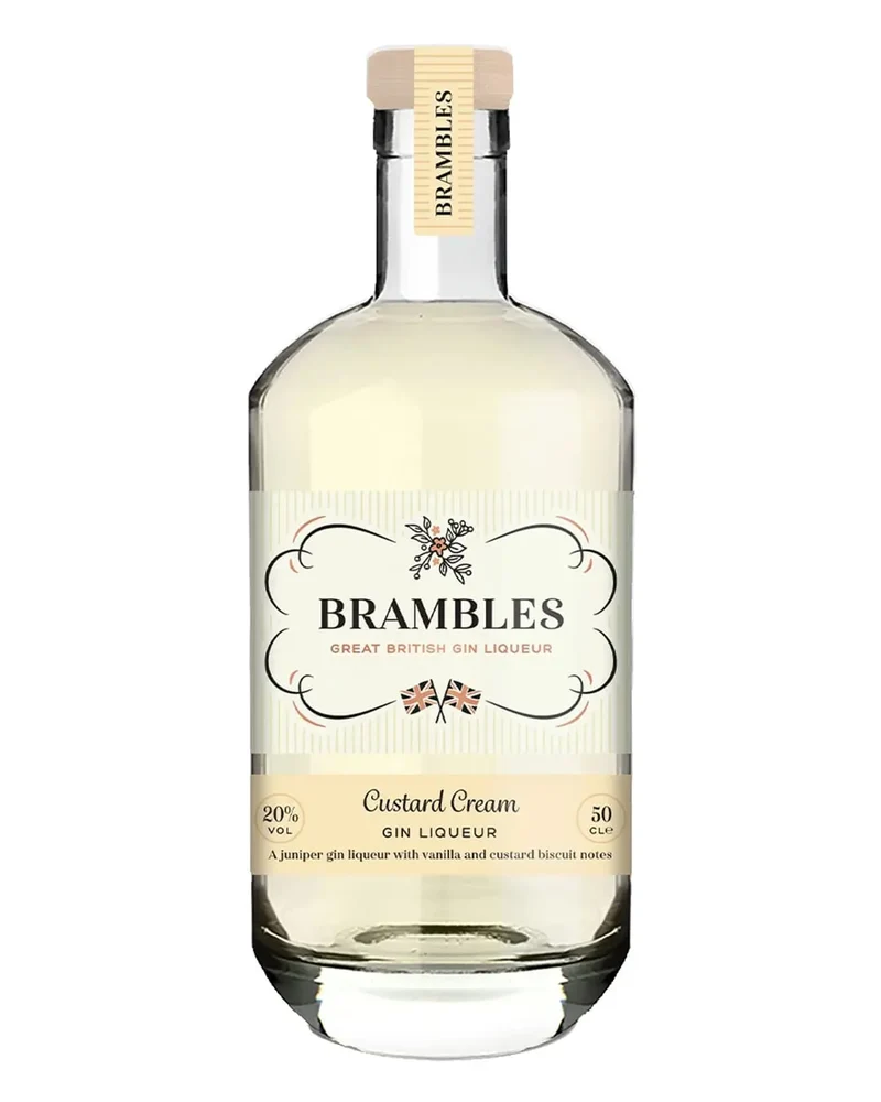 Brambles Gin Liqueurs Custard Cream, 50 cl