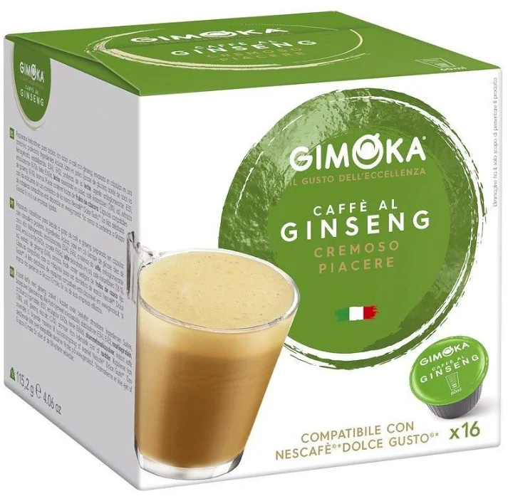Gimoka Caffè al Ginseng 16 Capsules for Dolce Gusto
