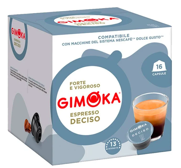 Gimoka Espresso Deciso Capsules for Dolce Gusto