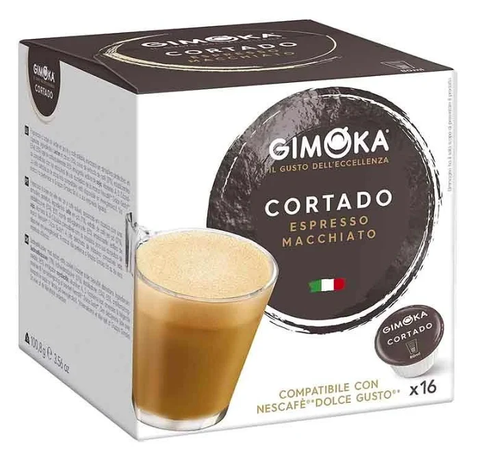 Gimoka Cortado 16 Capsules for Dolce Gusto