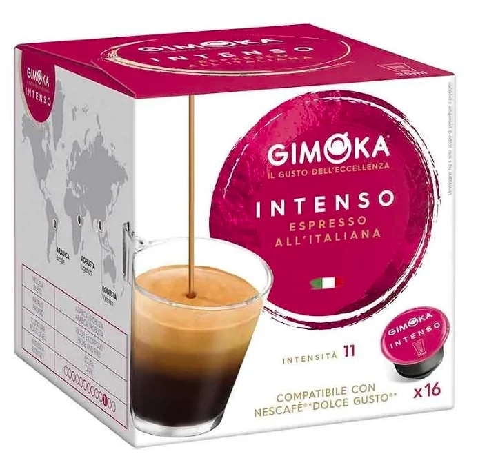 Gimoka Espresso Intenso Capsules for Dolce Gusto
